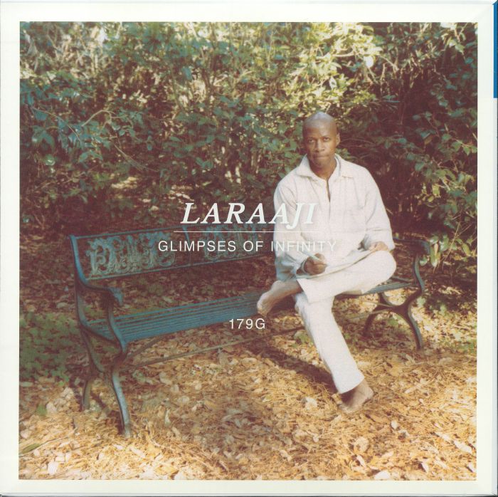 Laraaji – Glimpses Of Infinity (LP, Ocean Blue, Numero Group, 2024) Back Cover