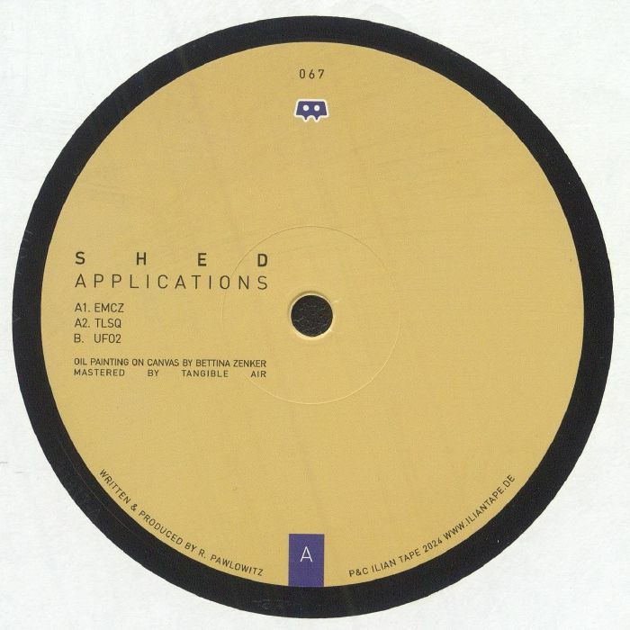 Shed – Applications (12", Ilian Tape, 2024) Back Cover