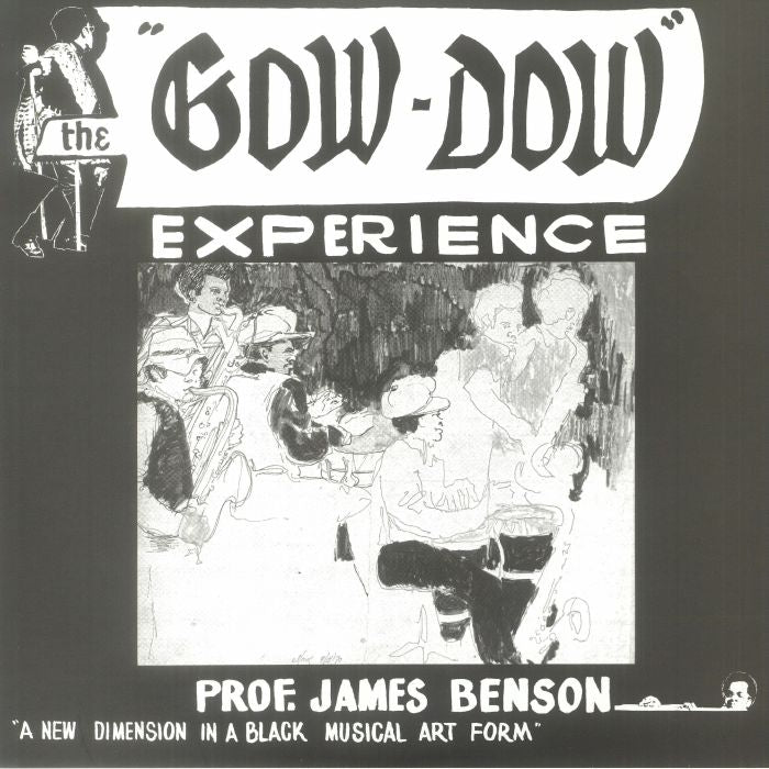 Prof. James Benson – The Gow-Dow Experience (LP, Jazzman, 2023) Front Cover