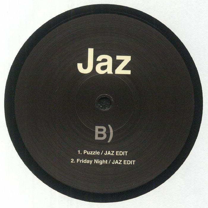 Jaz – Edits (12", Pinchy & Friends, 2022) Back Cover
