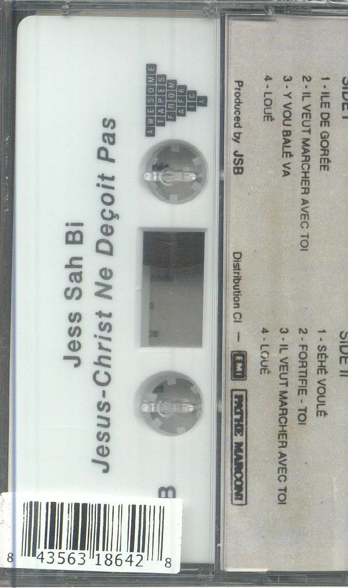 Jess Sah Bi – Jesus-Christ Ne Déçoit Pas (Cassette, Awesome Tapes From Africa, 2025) Back Cover