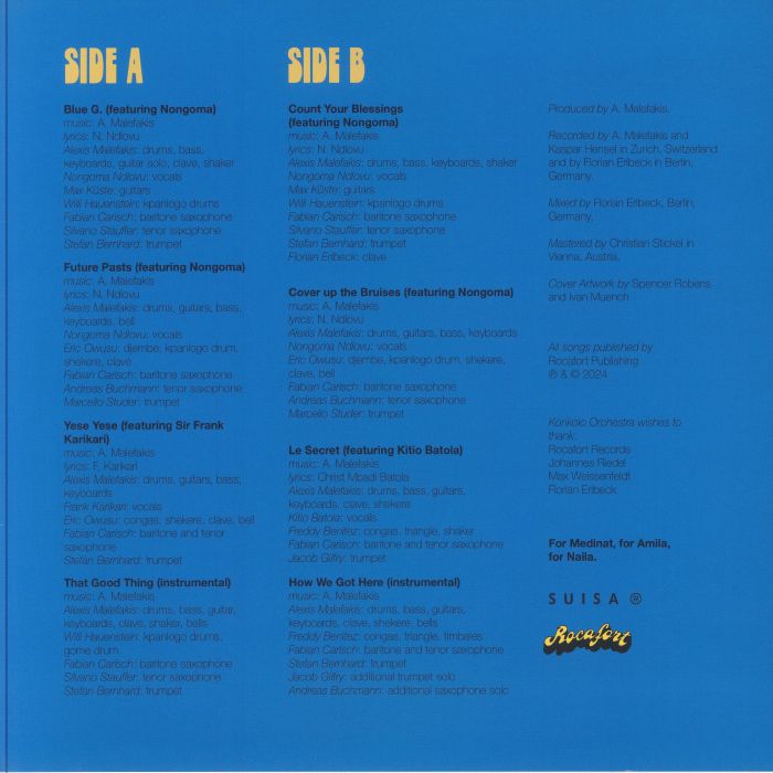 Konkolo Orchestra - Future Pasts (LP) (Blue)