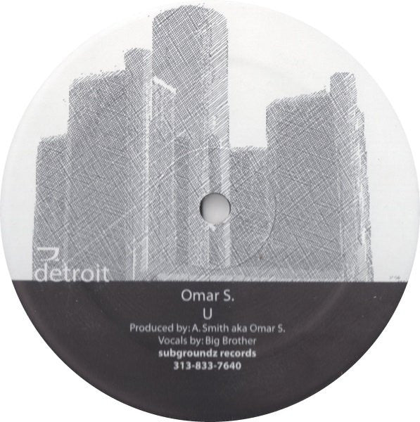 DJ Genesis Feat. Elveria / Omar S. – Tribute To Betty "Tonight" / U (12", Subgroundz Records, 2004) Back Cover