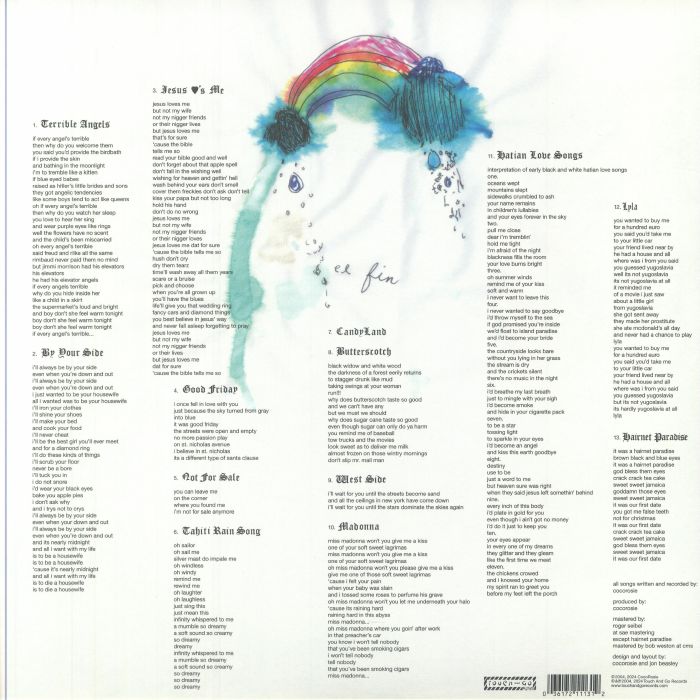 CocoRosie – La Maison De Mon Rêve (LP, Algae Sea, Touch And Go, 2024) Back Cover