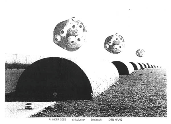 Shitcluster – Bitslutch (12", Bunker Records, 2006) Front Cover