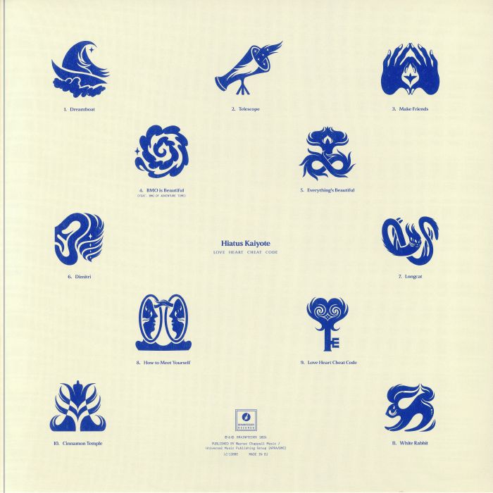 Hiatus Kaiyote - Love Heart Cheat Code (LP) (Blue)