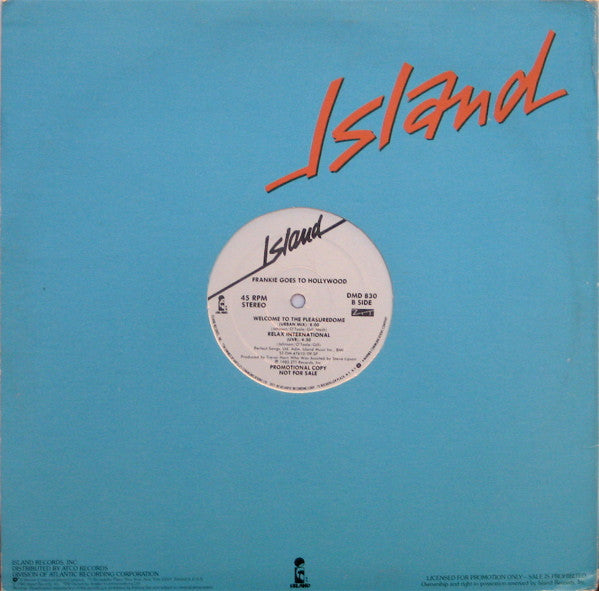 Frankie Goes To Hollywood – Welcome To The Pleasuredome (12", SRC Pressing, Island Records, 1985) Image 4