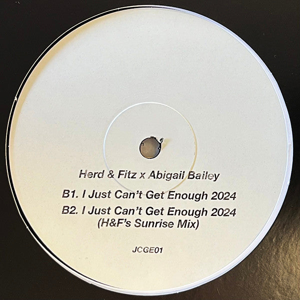 Herd & Fitz x Abigail Bailey - I Just Can't Get Enough 2024 (12")