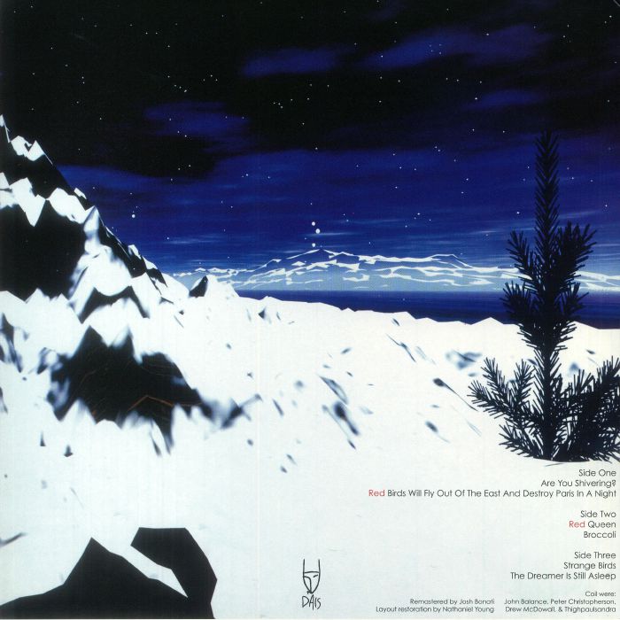 Coil – Musick To Play In The Dark (LP+LP, White, Dais Records, 2021) Back Cover