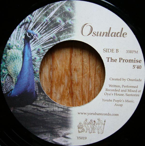 Osunlade – The Dating Game (7", Yoruba Records, 2007) Image 4
