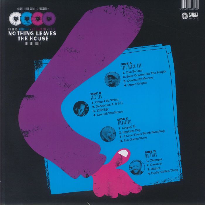 Various – Nothing Leaves The House The Anthology (2xLP, First Word Records, 2024) Back Cover