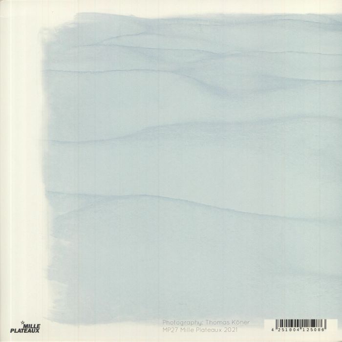 Thomas Köner – Nuuk (LP, Mille Plateaux, 2021) Back Cover