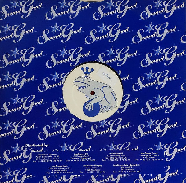 Saints & Sinners – Pushin Too Hard (12", Sounds Good Records, 1999) Image 4