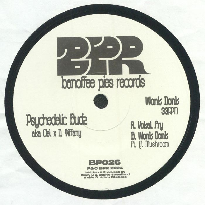 Psychedelic Budz - Wonk Donk (12")