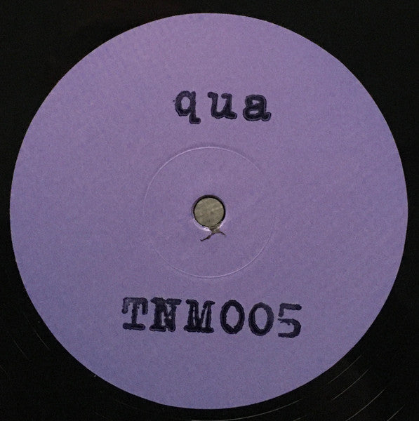 Klaus – Sabz / Qua (12", Tanum, 2021) Back Cover