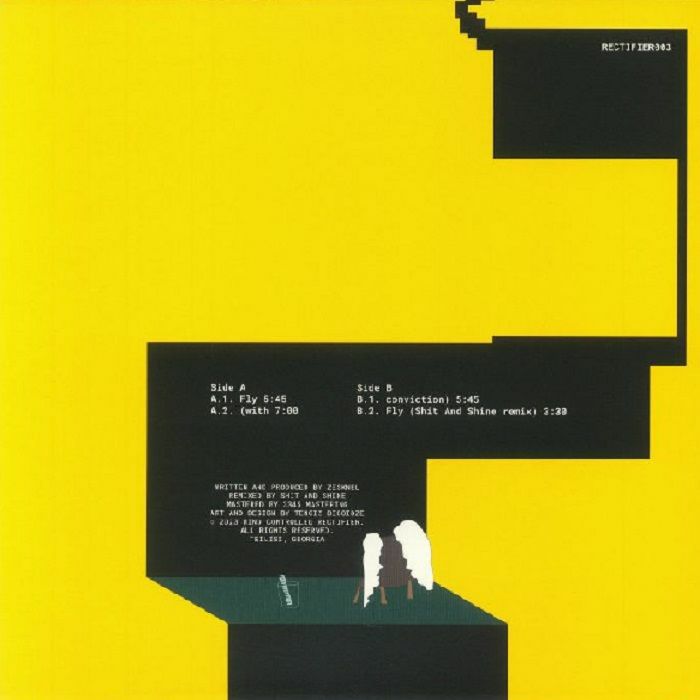 Zesknel – Fly (With Conviction) (12", Mind Controlled Rectifier, 2024) Back Cover