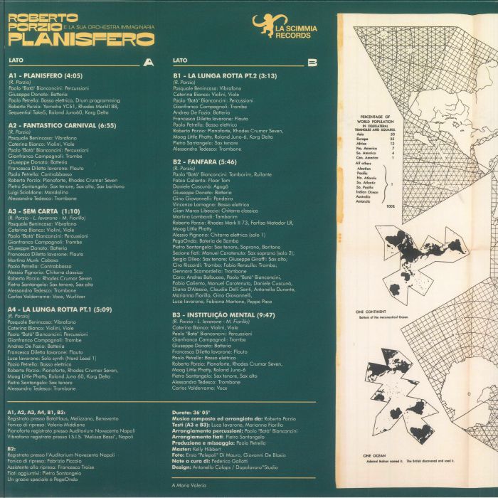 Roberto Porzio - Planisfero (LP)