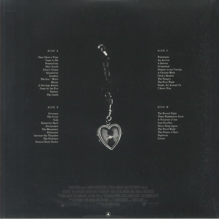 Robin Carolan – Nosferatu (Original Motion Picture Soundtrack) (2xLP, Oxblood Red, Sacred Bones Records, 2024) Back Cover