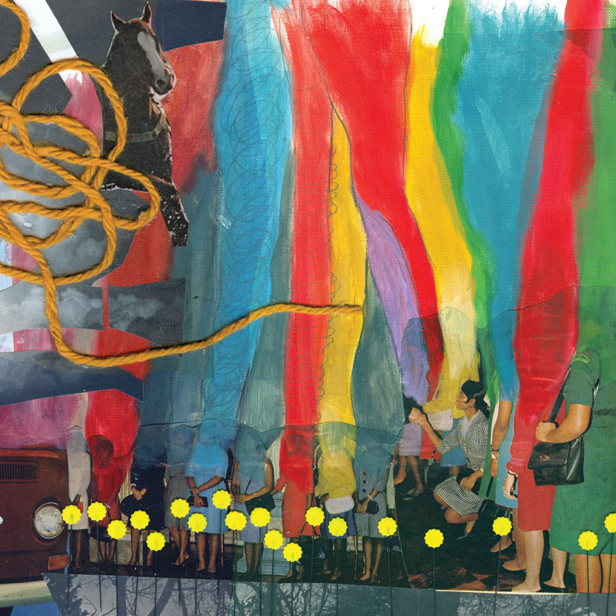 Cotton Jones - Paranoid Cocoon (LP) (White & Opaque Pink Marble)