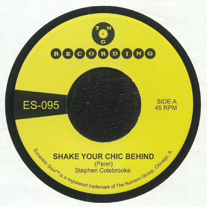 Stephen Colebrooke – Shake Your Chic Behind (7", The Numero Group, 2024) Image 3