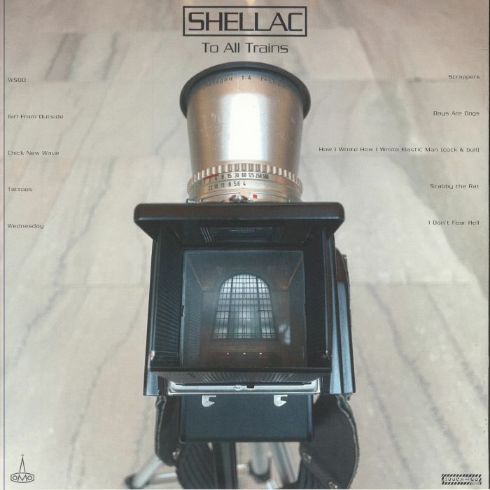 Shellac – To All Trains (LP, 180g, Touch And Go, 2024) Back Cover