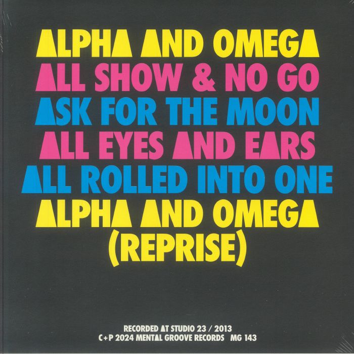 Sonic Boom Sinner DC – Maps (LP, Mental Groove Records, 2024) Back Cover