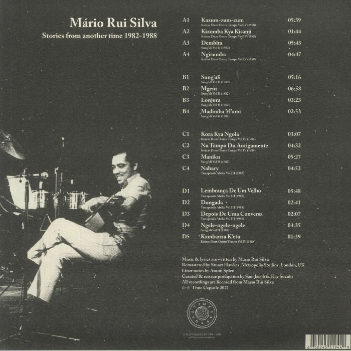 Mário Rui Silva – Stories From Another Time 1982-1988 (2xLP, Time Capsule, 2021) Back Cover