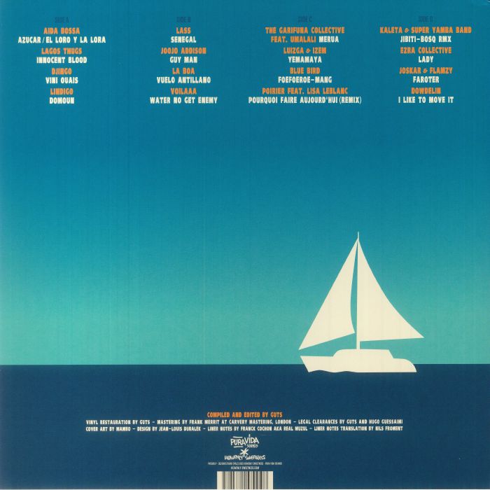 Guts – Straight From The Decks (Volume 3) (2xLP, Pura Vida Sounds, 2023) Back Cover