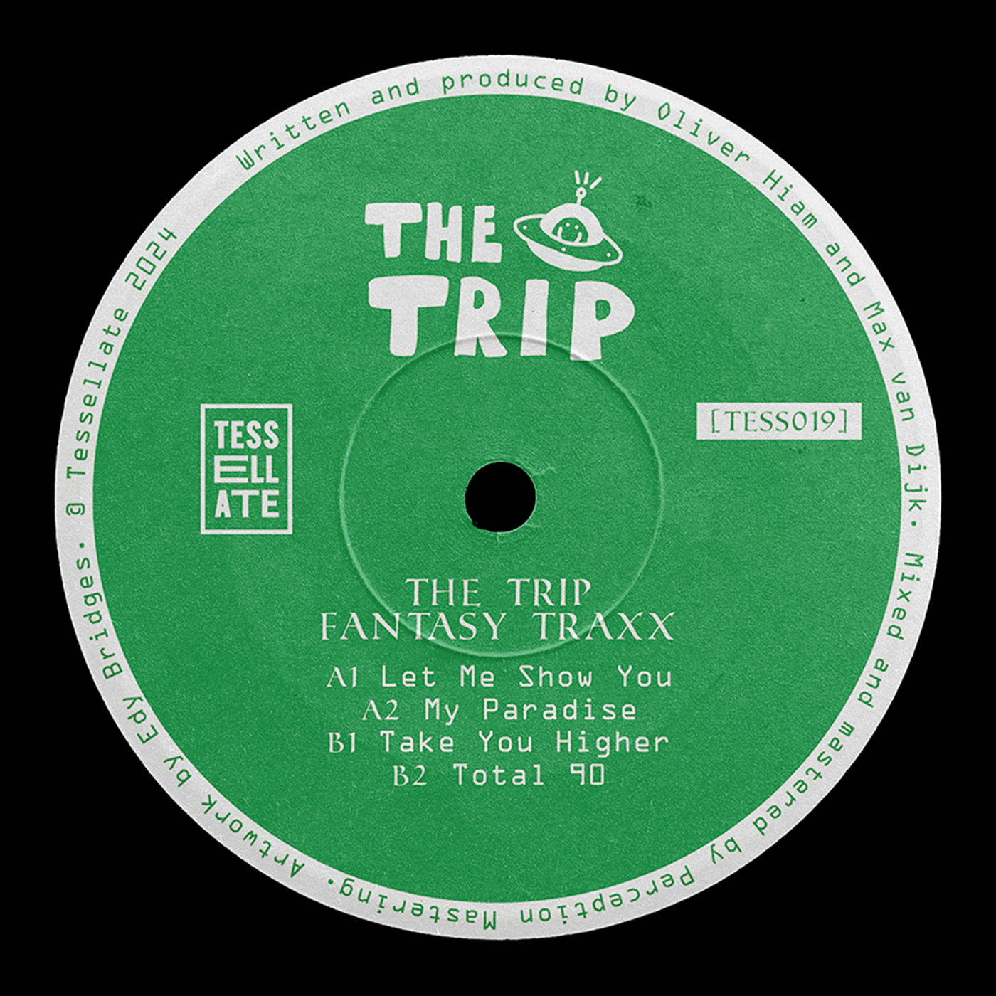 The Trip – Fantasy Traxx (12", Tessellate, 2024) Front Cover
