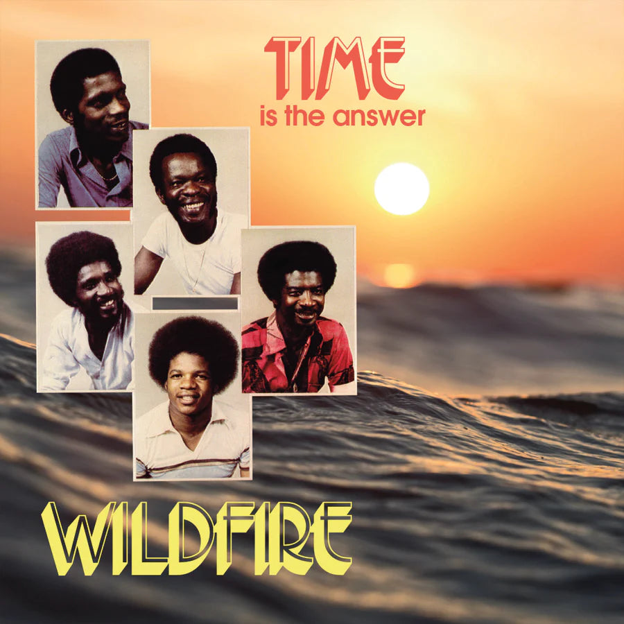 Wildfire – Time Is The Answer (LP, Clear, Tidal Waves Music, 2023) Front Cover
