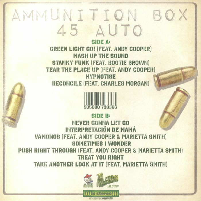 The Allergies – Tear The Place Up (LP, Jalapeno Records, 2023) Back Cover