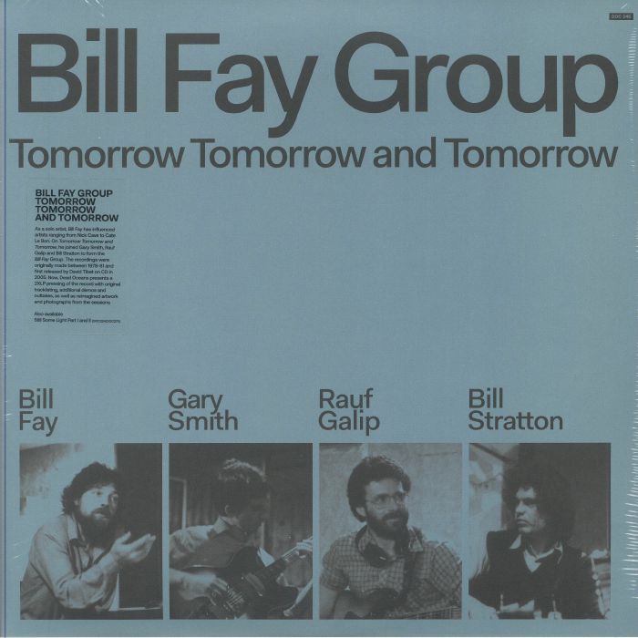 米2LP Bill Fay Group Tomorrow Tomorrow And Tomorrow DOC345 Dead Oceans 未開封 /00660 Tomorrow Tomorrow and Tomorrow - Dead Oceans