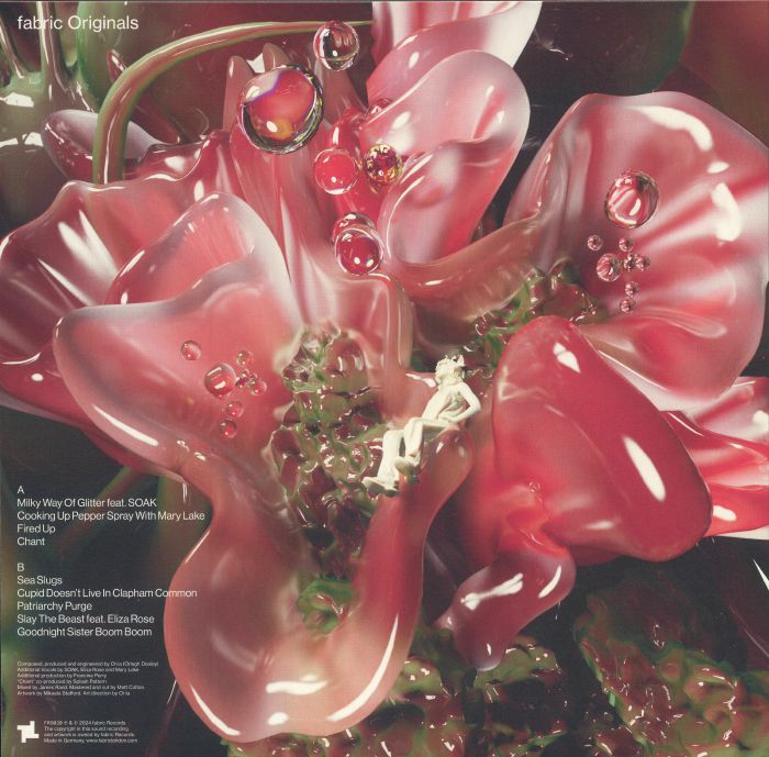 Or:la – Trusting Theta (LP, fabric Originals, 2024) Back Cover