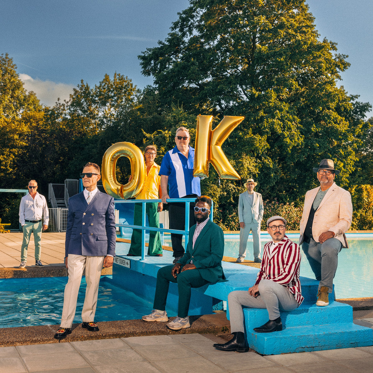 New Cool Collective – Everything Is OK (LP, Dox Records, 2024) Front Cover