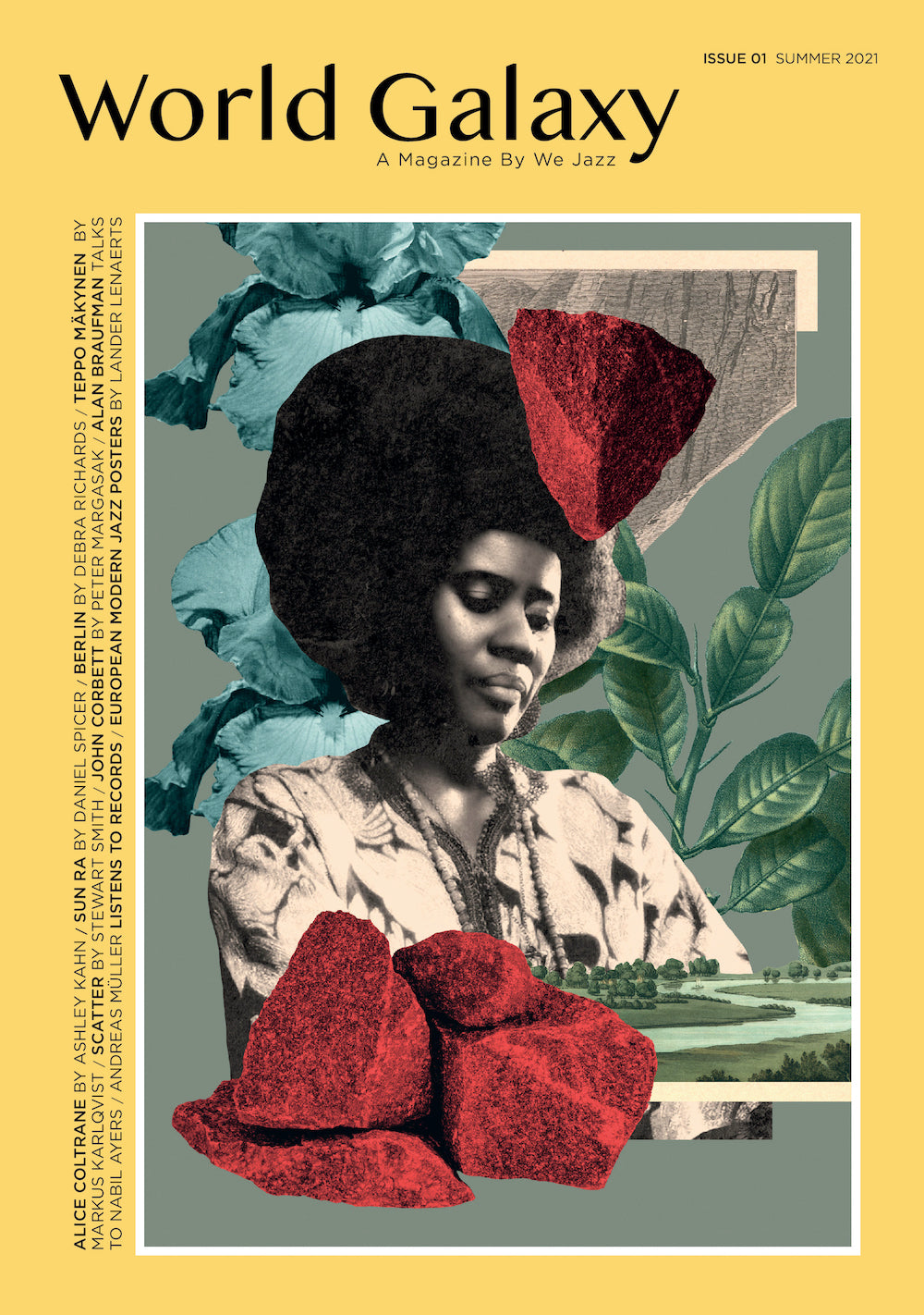 We Jazz Magazine – Issue 01: "World Galaxy" (Magazine, We Jazz) Front Cover