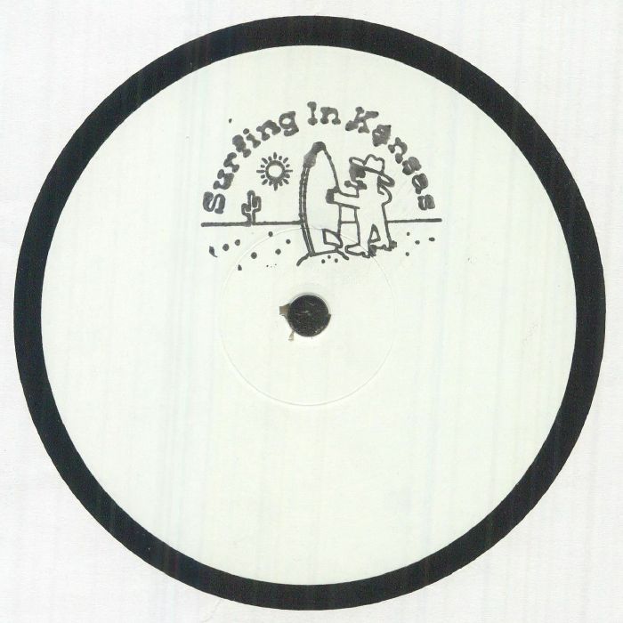 A Good Christian / Abel – 4 Track EP (12", hand-stamped, Surfing In Kansas, 2026) Back Cover