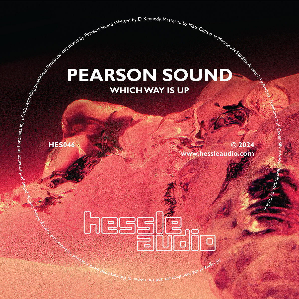 Pearson Sound – Which Way Is Up (12", Hessle Audio, 2024) Front Cover