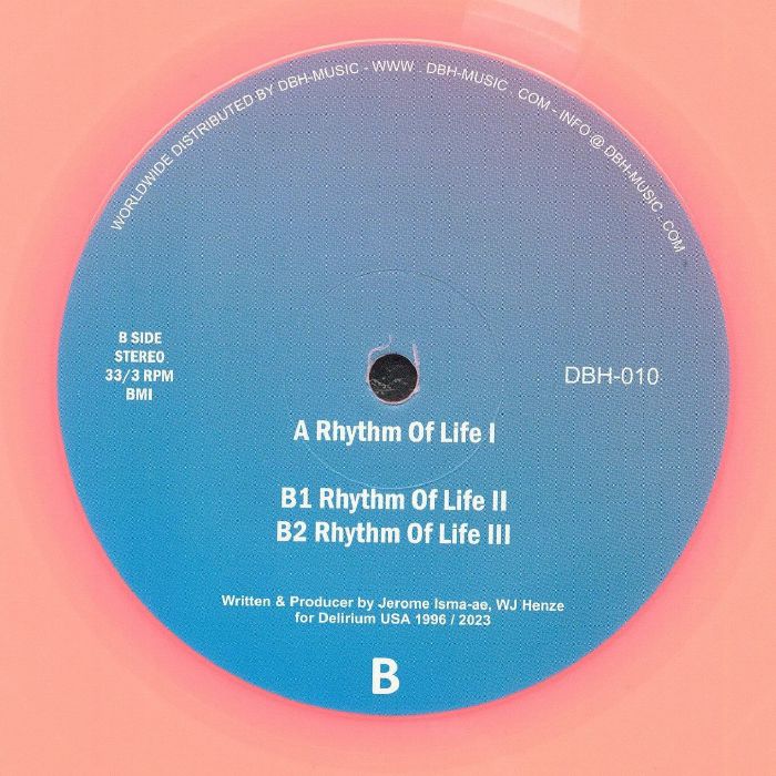 ACME – Rhythm Of Life (12", Pink, DBH Music, 2026) Back Cover