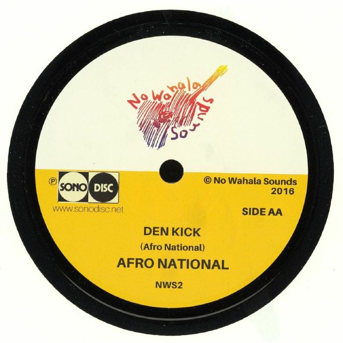 Afro National – Temedi Oh / Den Kick (7", No Wahala Sounds, 2016) Back Cover