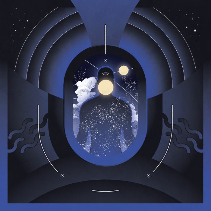 Akero – Ogninotte (12", Moving Pictures, 2026) Back Cover