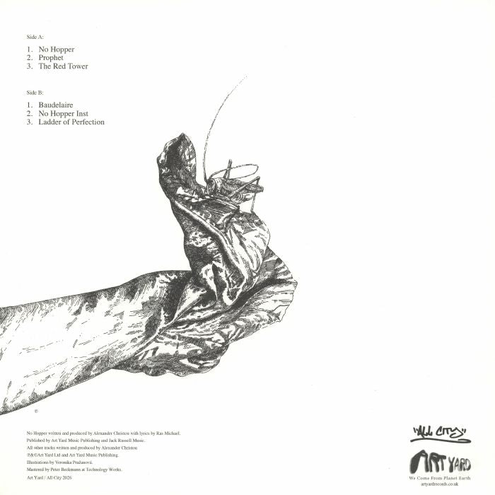 Al Chem – Weird Fiction (LP, Art Yard, 2026) Back Cover