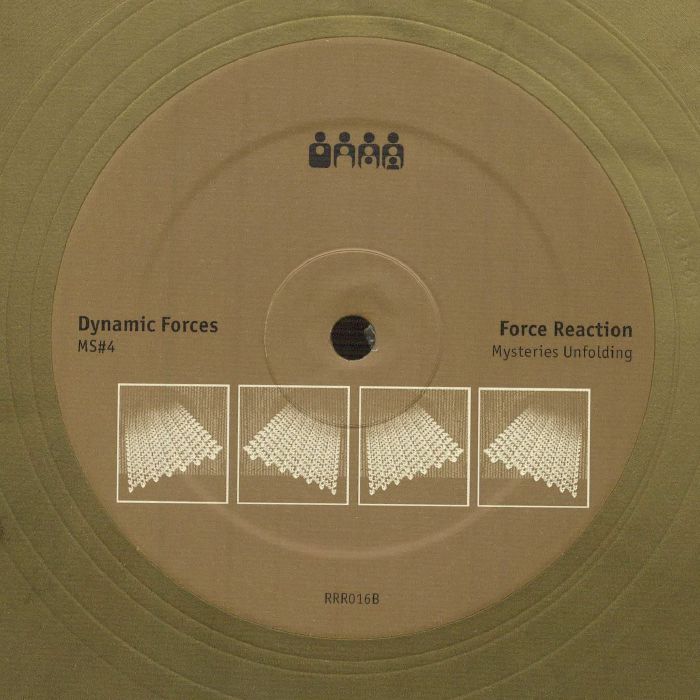 Aleksi Perala / Conrad Von Orton / Dynamic Forces / Force Reaction – Fw 25 / 26 AB (12", gold, Repetitive Rhythm Research, 2026) Back Cover