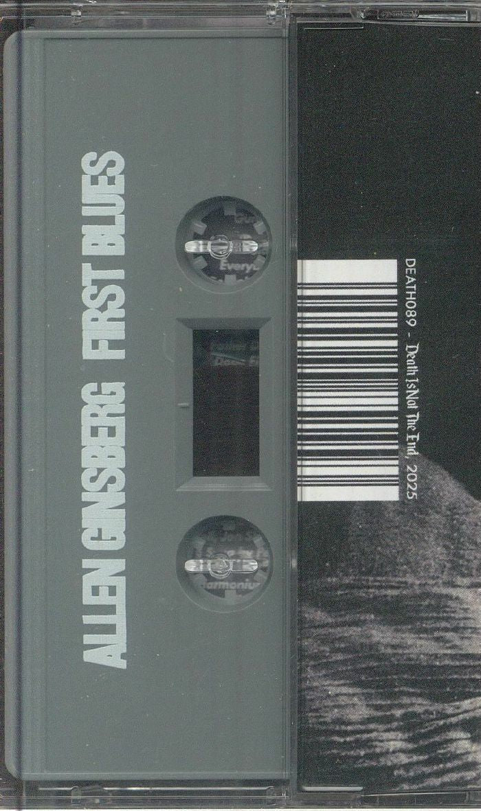 Allen Ginsberg – First Blues (Cassette, Death Is Not The End, 2025) Back Cover