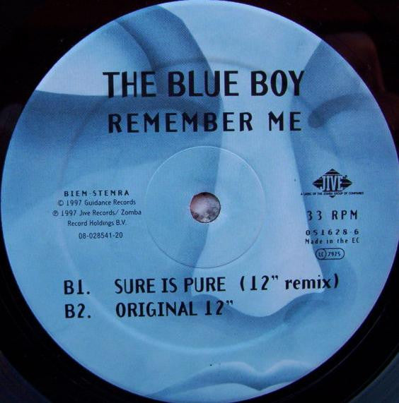 The Blue Boy – Remember Me (12", Jive, 1997) Image 4