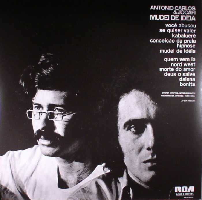 Antonio Carlos E Jocafi – Mudei De Idéia (LP, Mr Bongo, 2016) Back Cover