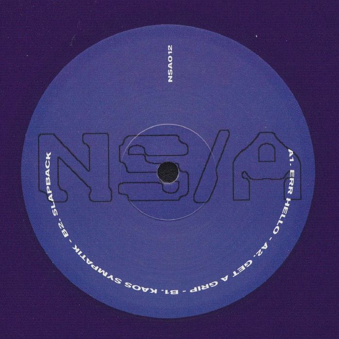 Ara-U & Ben Pest – Kaos Sympatik (12", Purple, No Static / Automatic, 2025) back cover