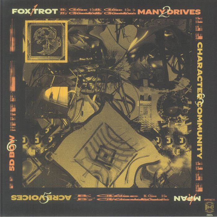 B Close – B Chamber Stratum A (LP, Impatience, 2026) Back Cover