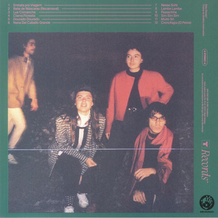 Bala Desejo – Sim Sim Sim (LP, Mr Bongo, 2023) Back Cover
