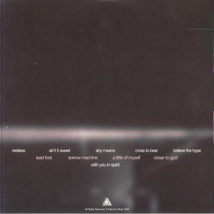 Balance And Composure – With You In Spirit (LP, Pink, Memory Music, 2024) Back Cover
