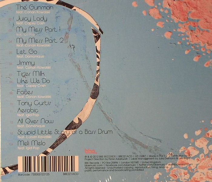 Bara Bröst – Kokolores (CD, BBE, 2012) Back Cover